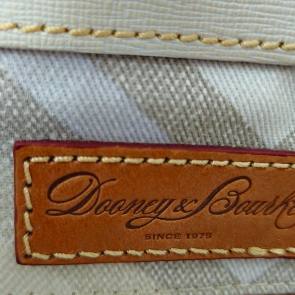 Dooney & Bourke Large Camel Shelby Shopper - Picture 4 of 12